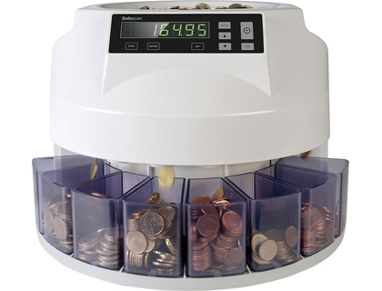 Contador clasificador de monedas Safescan 1250EUR